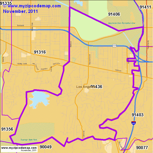 map of 91436