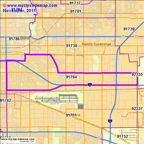 map of 91764