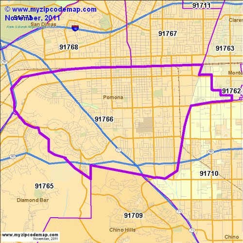 map of 91766
