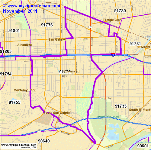 map of 91770