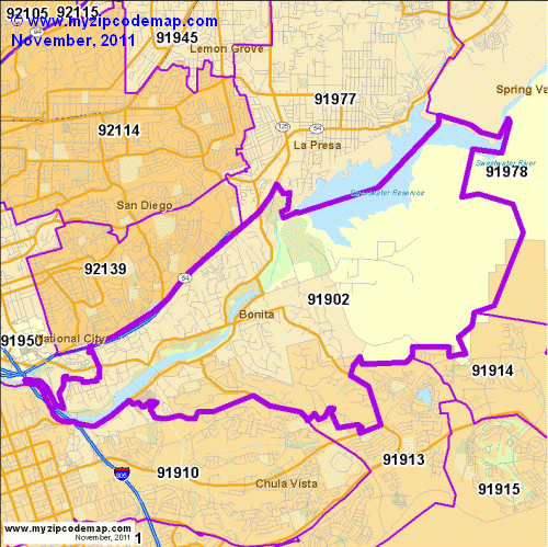 map of 91902