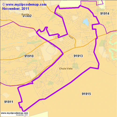map of 91913