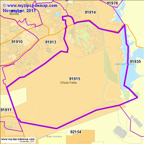 map of 91915