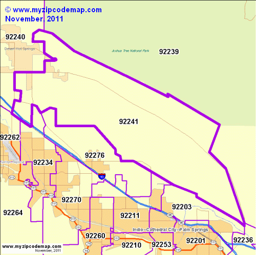 map of 92241