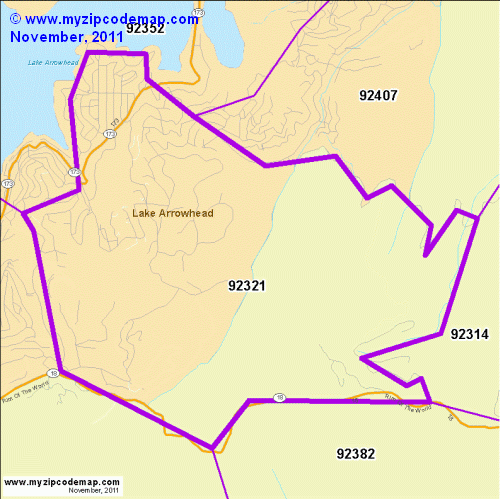 map of 92321