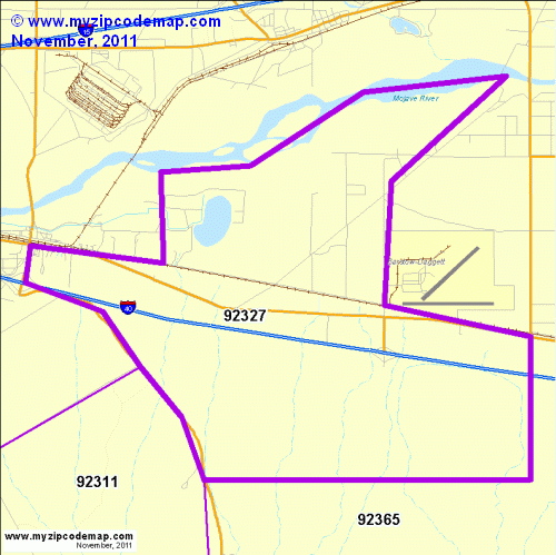 map of 92327