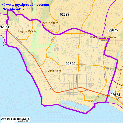 map of 92629