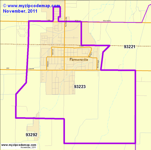 map of 93223