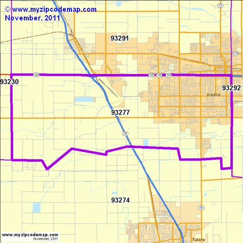 map of 93277