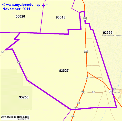 map of 93527