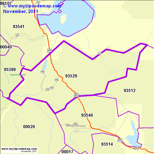 map of 93529