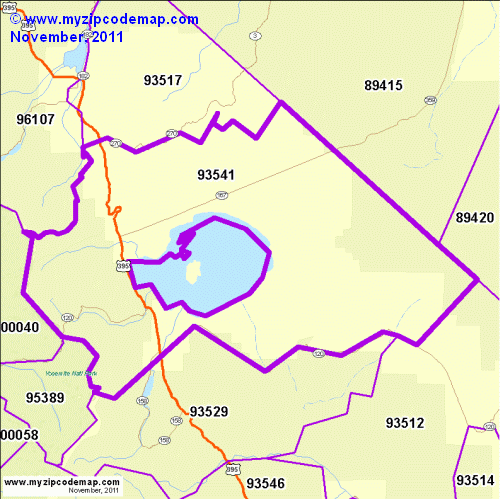 map of 93541