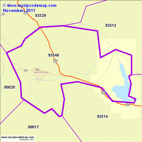 map of 93546