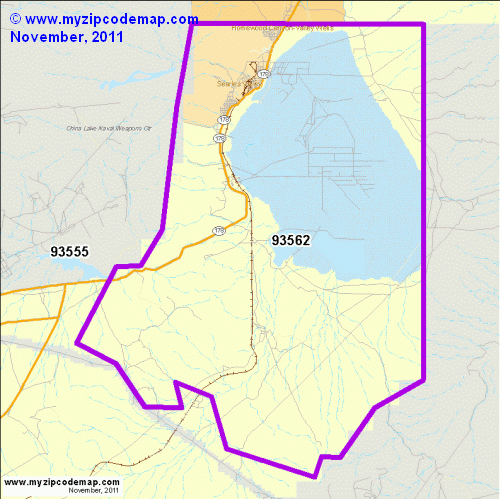 map of 93562