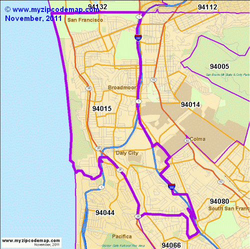 map of 94015