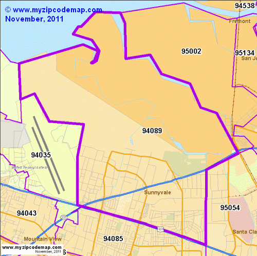map of 94089
