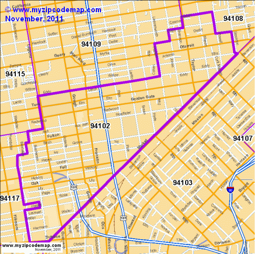 map of 94102