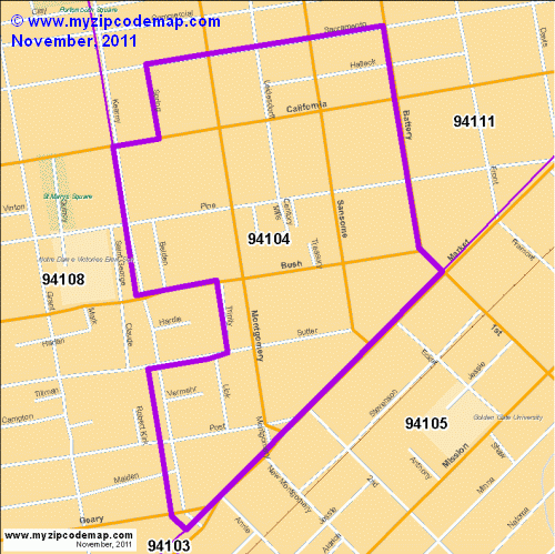 map of 94104