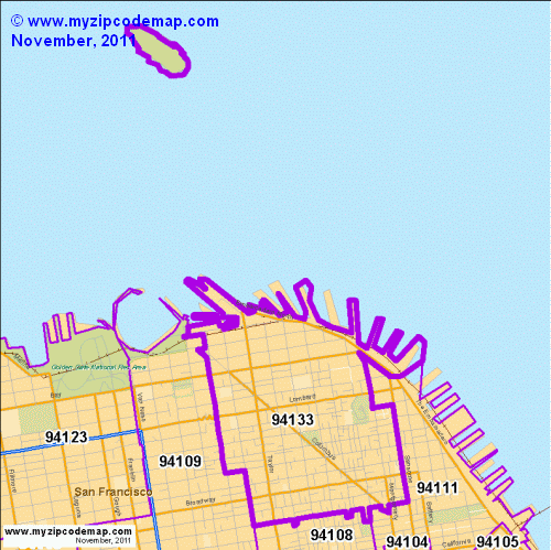 map of 94133