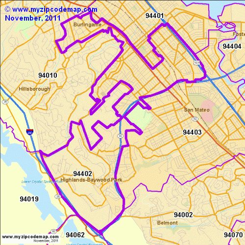 map of 94402