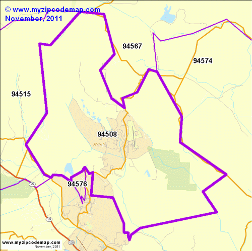 map of 94508