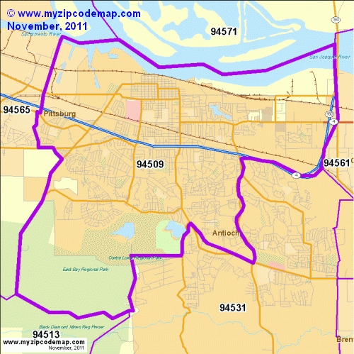 map of 94509