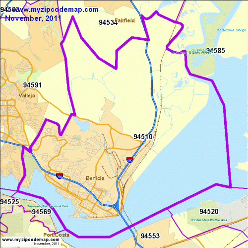 map of 94510