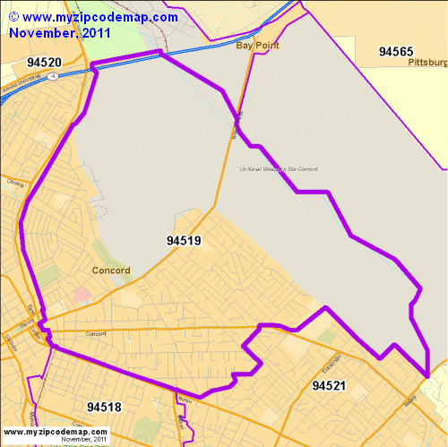 map of 94519