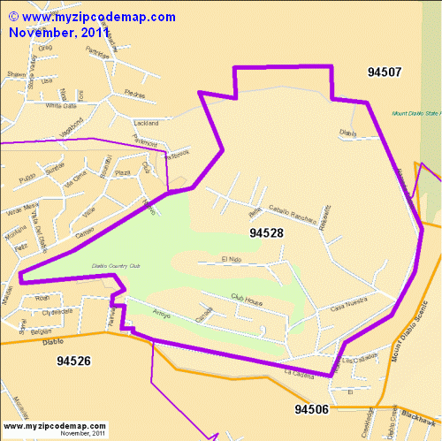 map of 94528