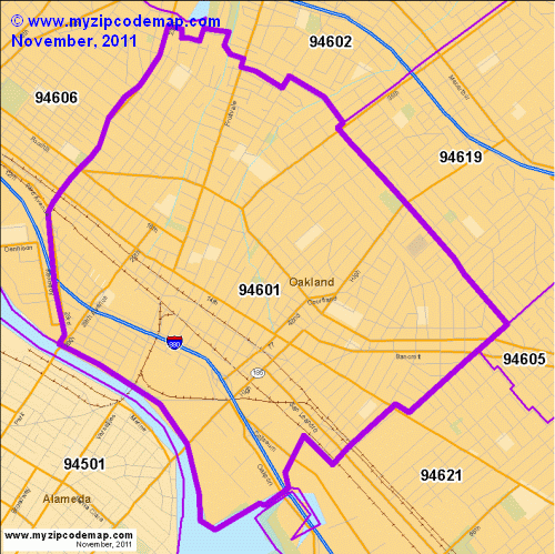 map of 94601