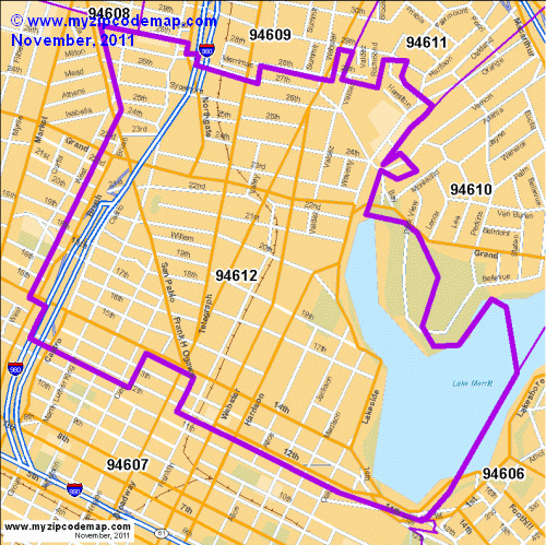map of 94612