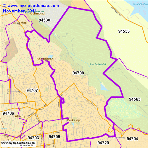 map of 94708