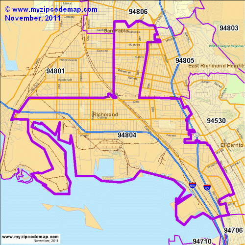map of 94804