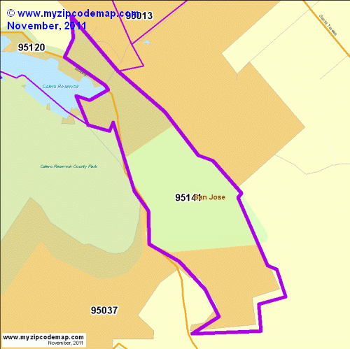 map of 95141