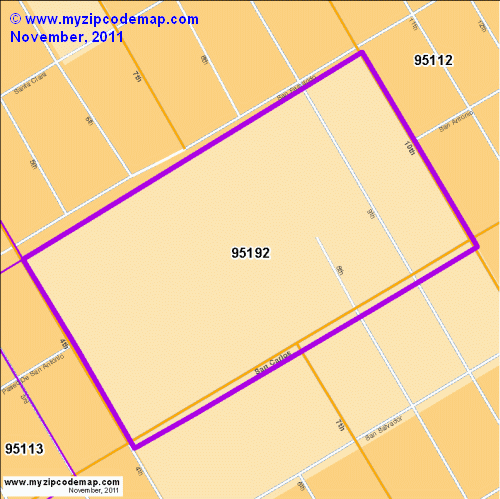map of 95192