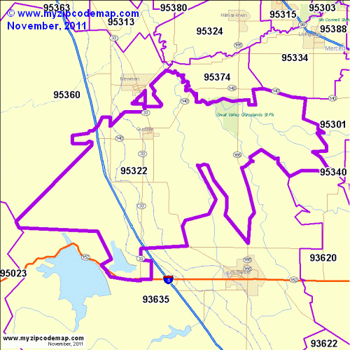 map of 95322