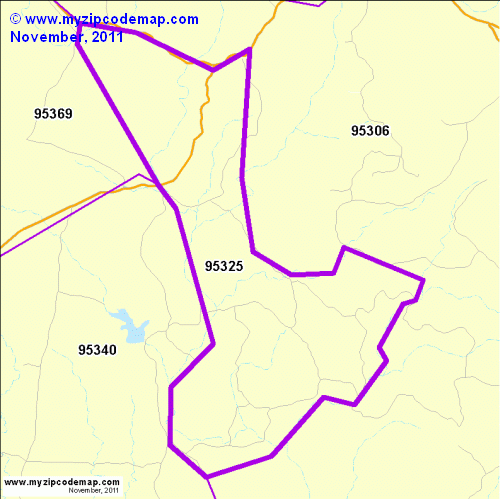 map of 95325