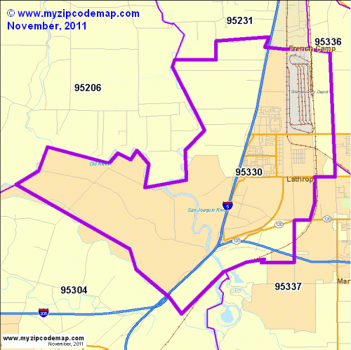 map of 95330