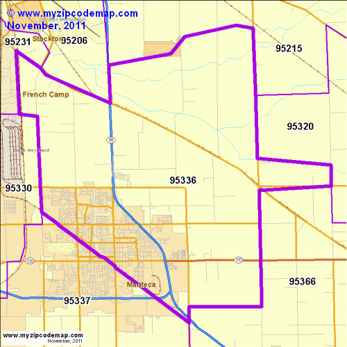 map of 95336