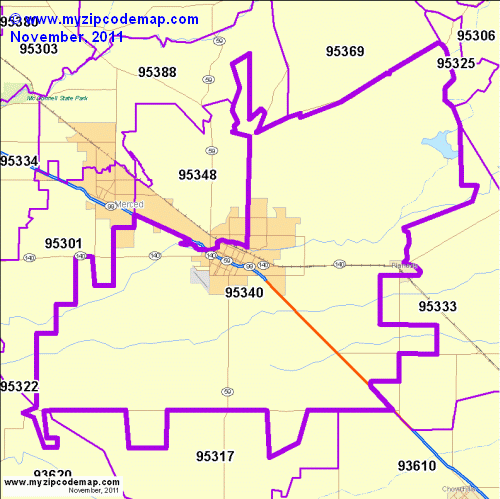 map of 95340
