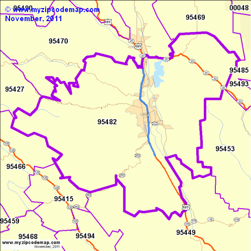 map of 95482