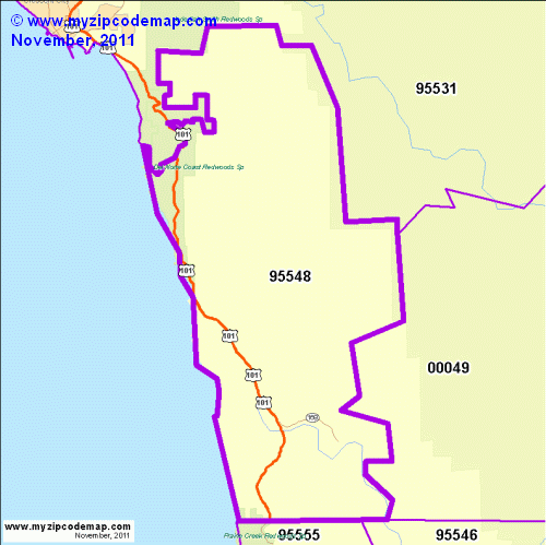 map of 95548