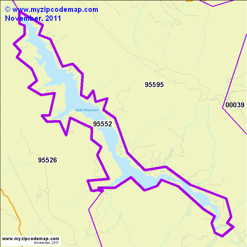map of 95552