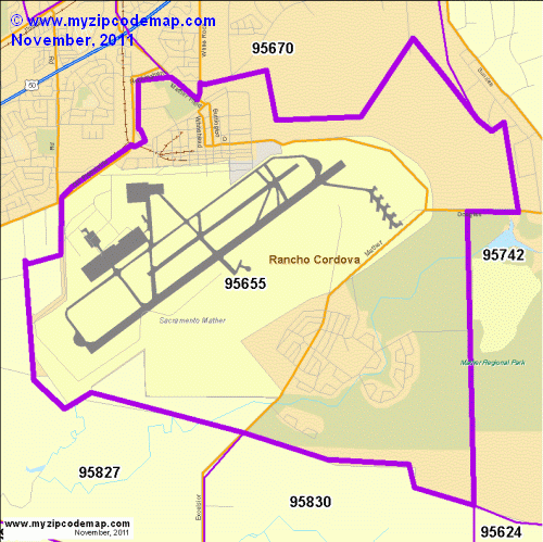map of 95655