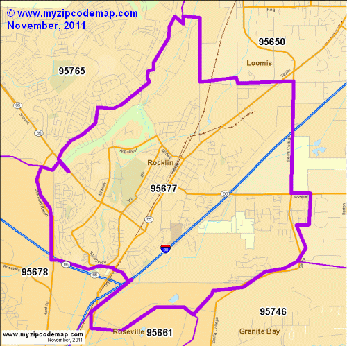 map of 95677