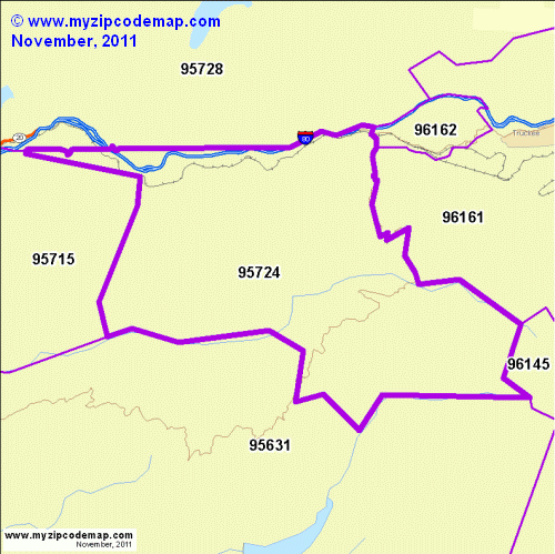 map of 95724