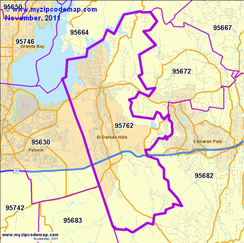 map of 95762