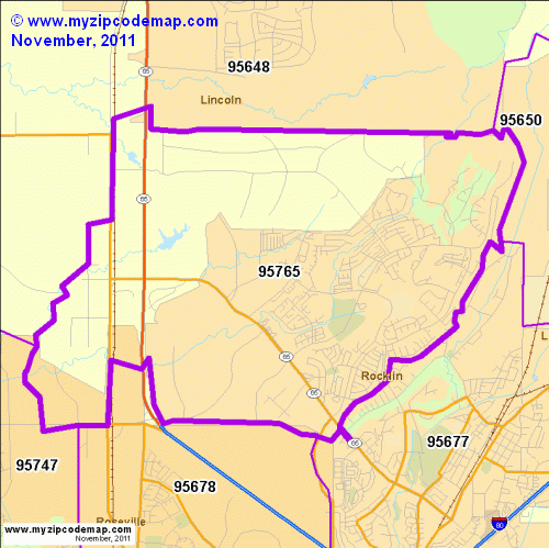 map of 95765