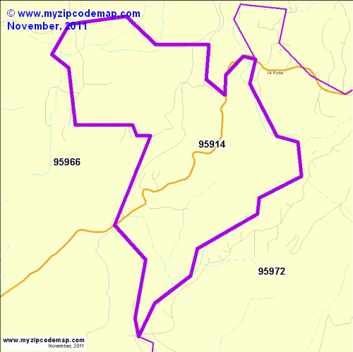 map of 95914