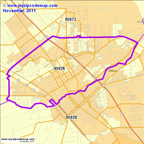 map of 95926